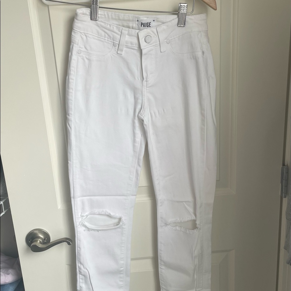 Paige White Jeans size 25